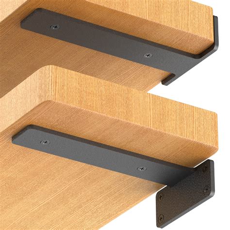 how to install hidden metal bracket for floating shelf|additional support for floating shelves.